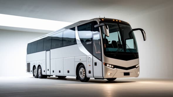 56-Passenger Charter Bus