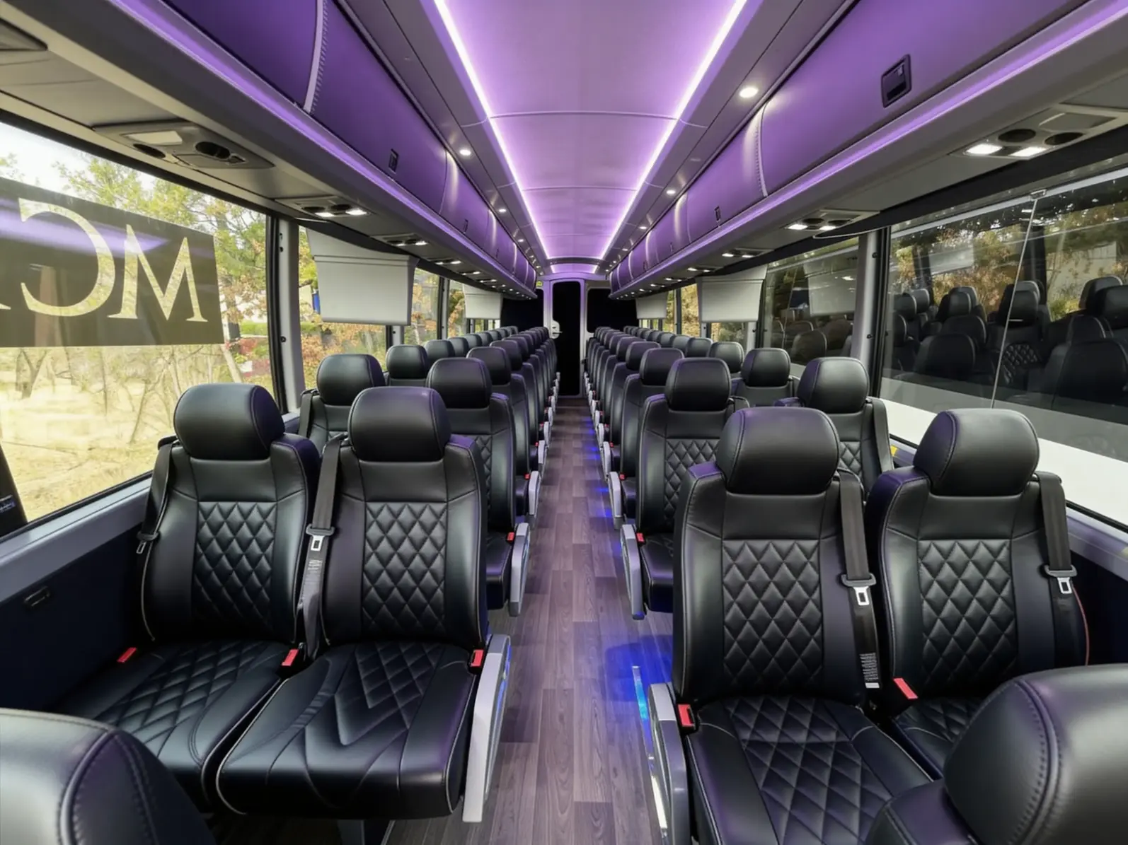 charter bus seats