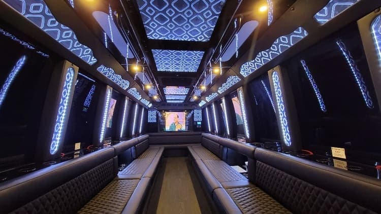 50-Passenger Party Bus