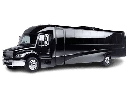 Blue 38-Passenger Minibus