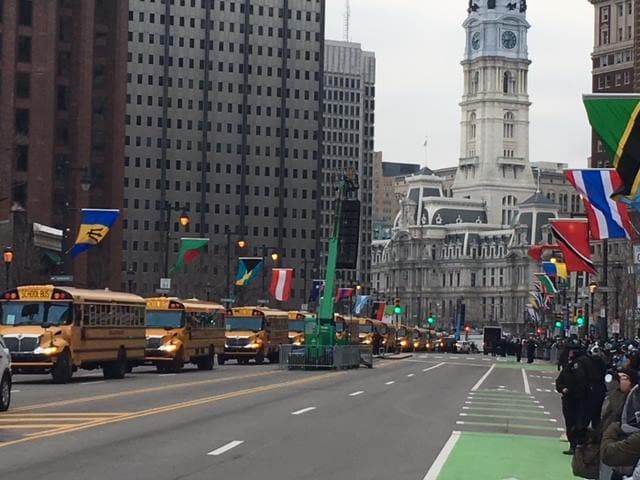 Yb Buses @Eagles Parade